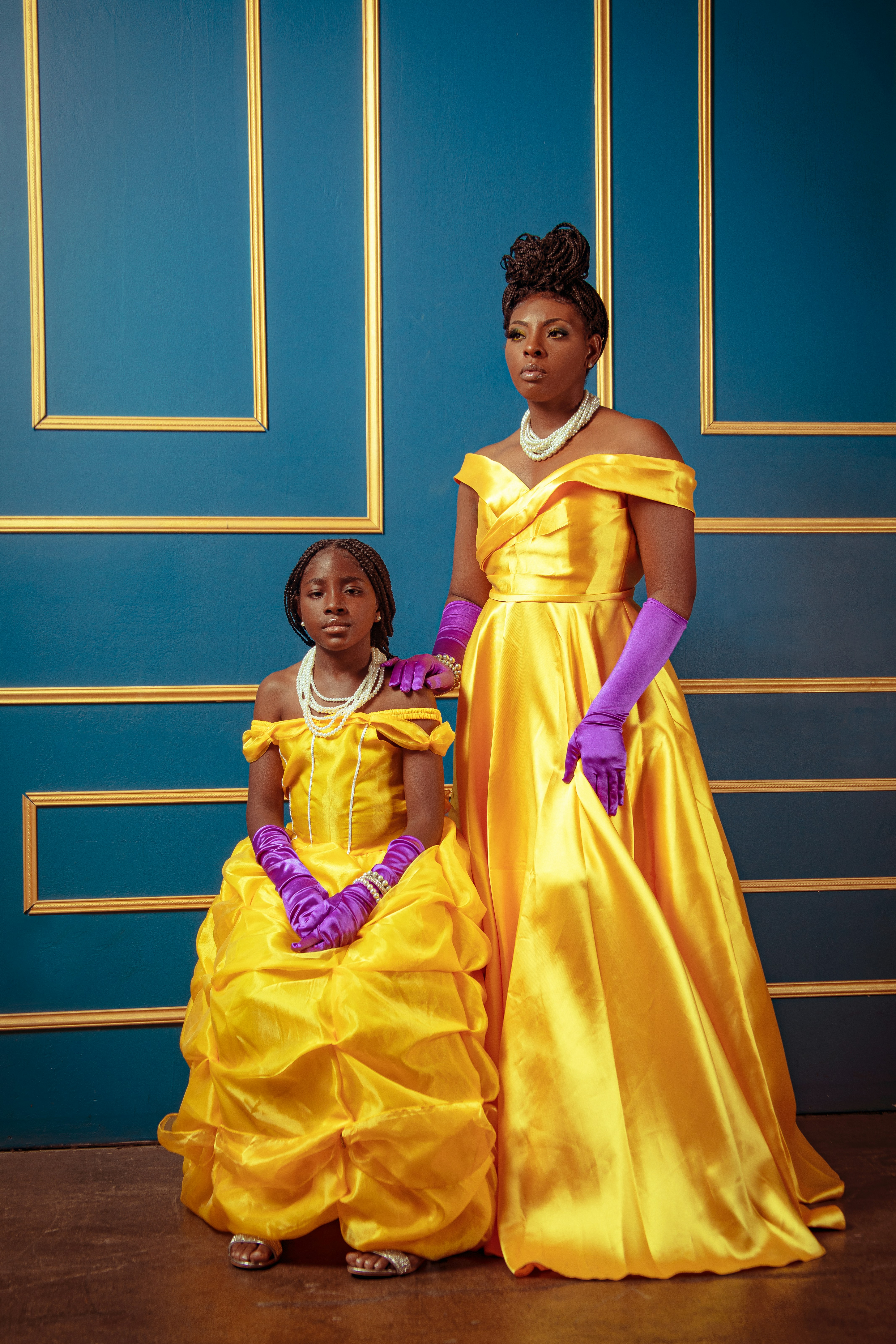 Mother And Daughter Gown