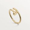 Women's Premium Stainless Steel Nail Ring | Sleek Modern Statement Jewelry