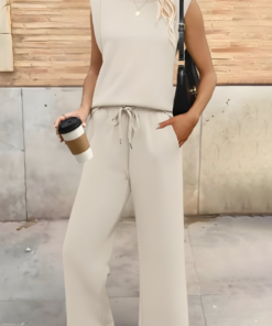 Women's Soft Breathable Summer Loungewear Set | Elegant Relaxed Lounge Sets